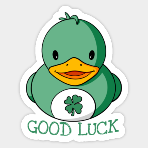 Good Luck Rubber Duck - Care Bears - Sticker | TeePublic